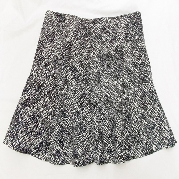 Zara Woman Mini Skirt Black White  -- SOLD! - Picture 2 of 3